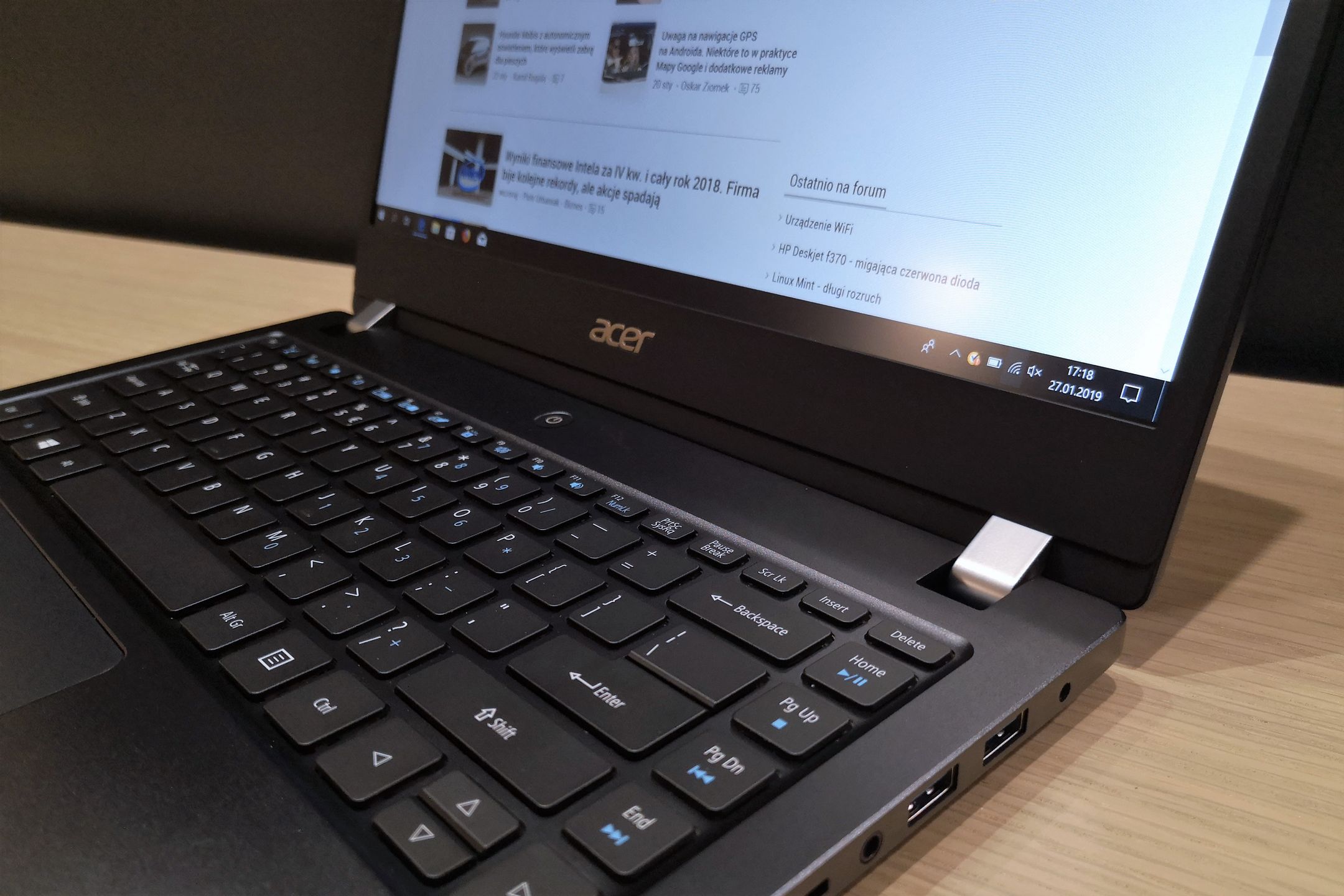 Acer TravelMate X3 – test klasycznego laptopa z szeregiem przydatnych złączy 7