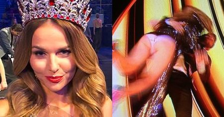 Paulina Sykut-Jeżyna pokazała majtki na Sylwestrze Polsatu. Fani: "Niesmaczne" (FOTO)