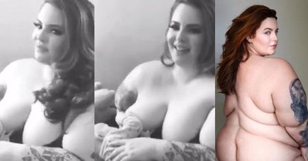 Modelka XXL karmi dziecko piersią na Instagramie!