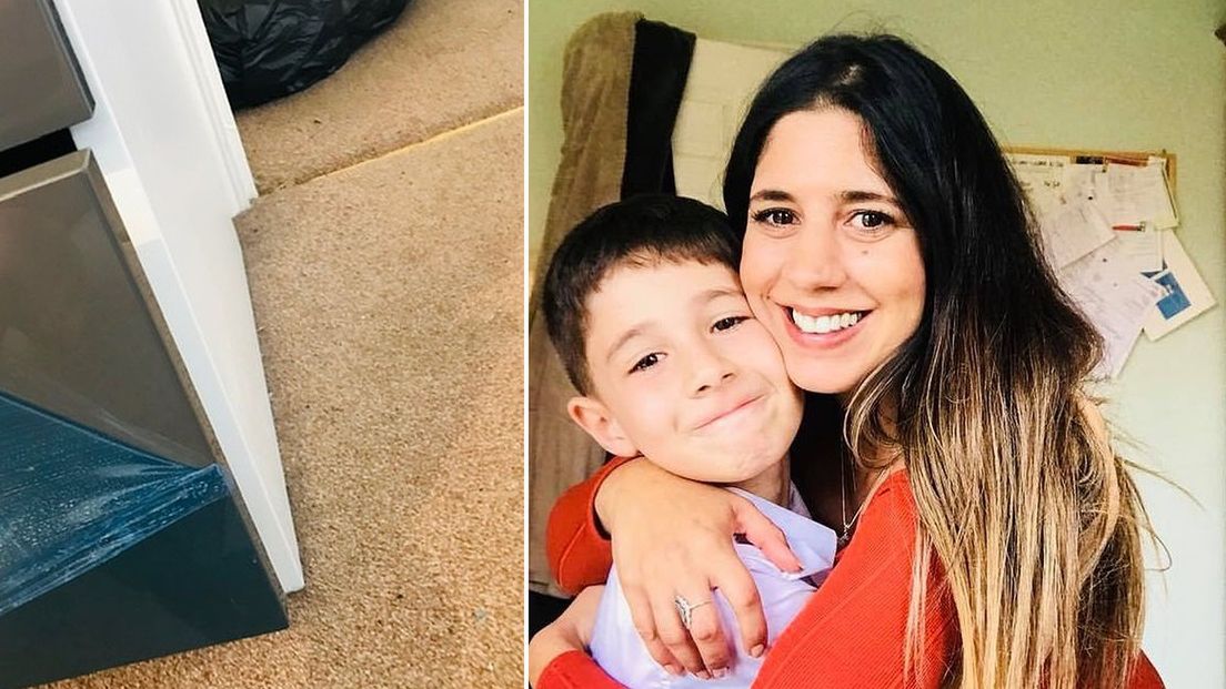 Przez trzy lata narzekali na kolor szafki. Okazało się, że nie zdjęli folii 