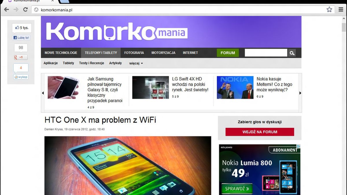 Google Chrome w stylu Metro dla Windowsa 8 udostępniony 1