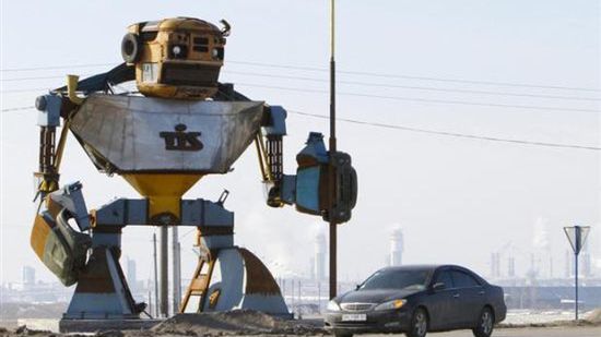 Roboty, które zbudowano ze śmieci i złomu 1