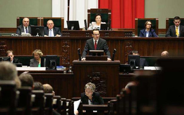 Posiedzenie Sejmu (Fot. Sejm.gov/Krzysztof Białoskórski)