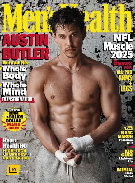 Austin Butler w "Men's Health"