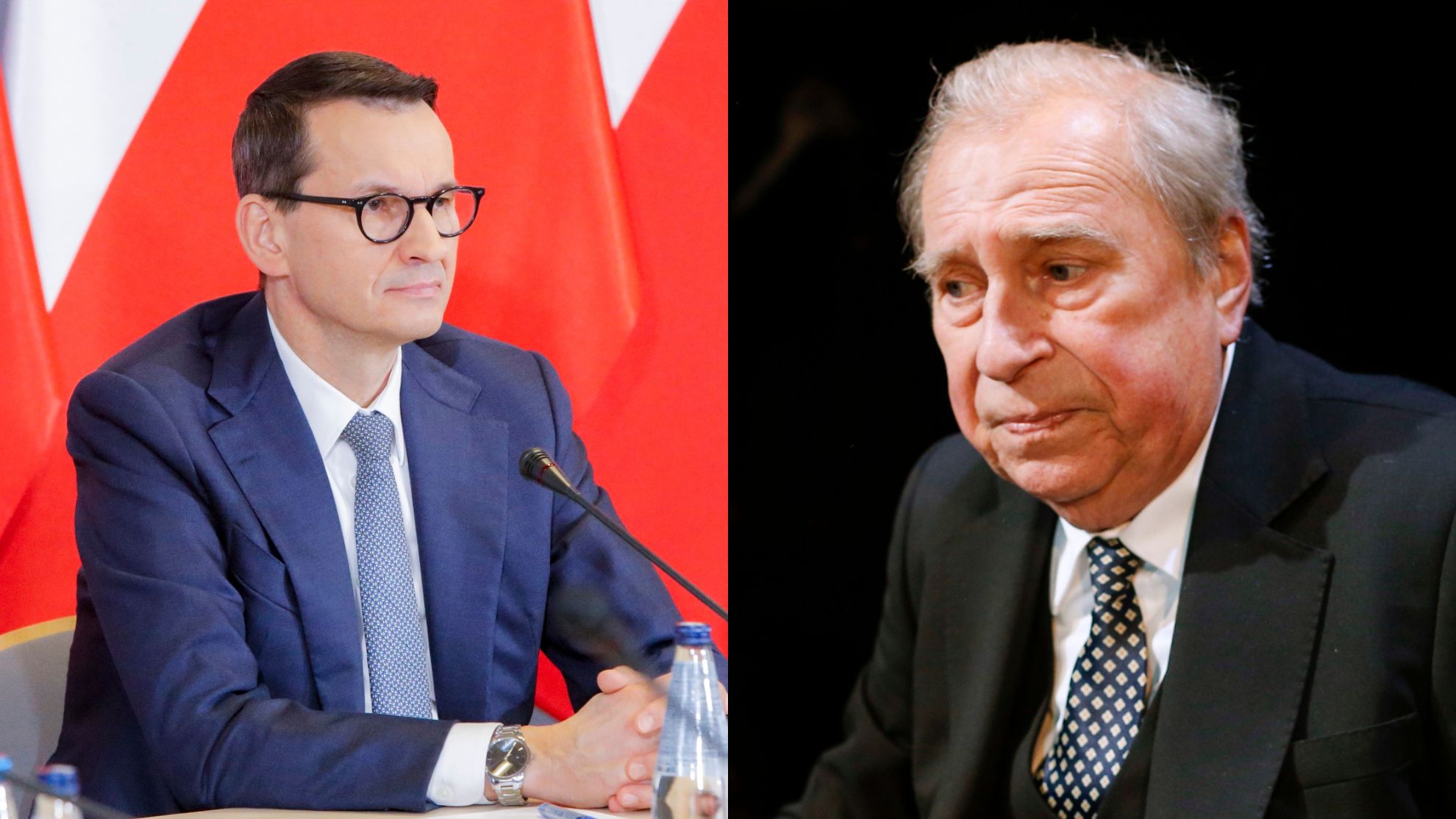 Mateusz Morawiecki żegna Jerzego Stuhra