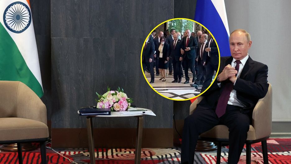 Prezydent Rosji Władimir Putin oczekuje na premiera Indii Narendrę Modiego 