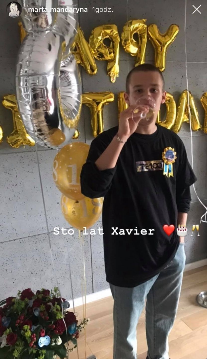 18. urodziny Xaviera Wiśniewskiego