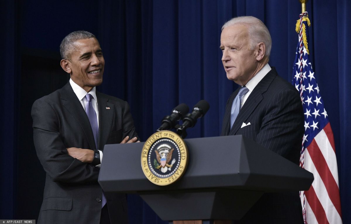 Na zdjęciu Barack Obama i Joe Biden