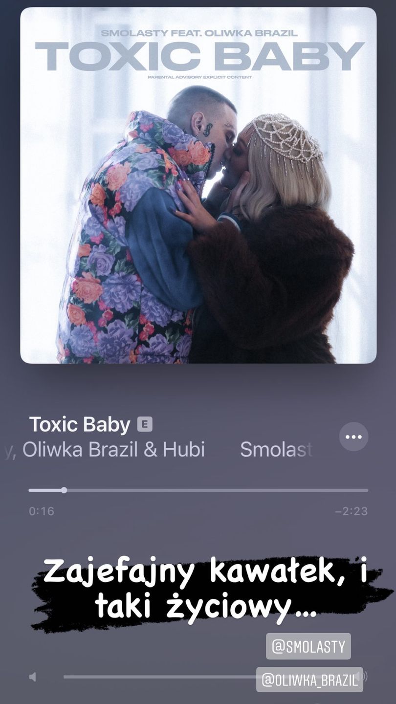 Marcin Hakiel słucha Oliwki Brazil