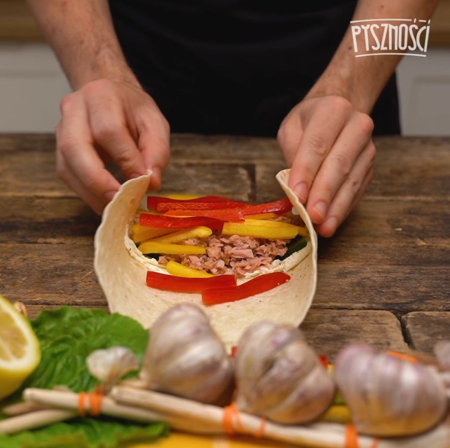 Tuna wrap- Pyszności