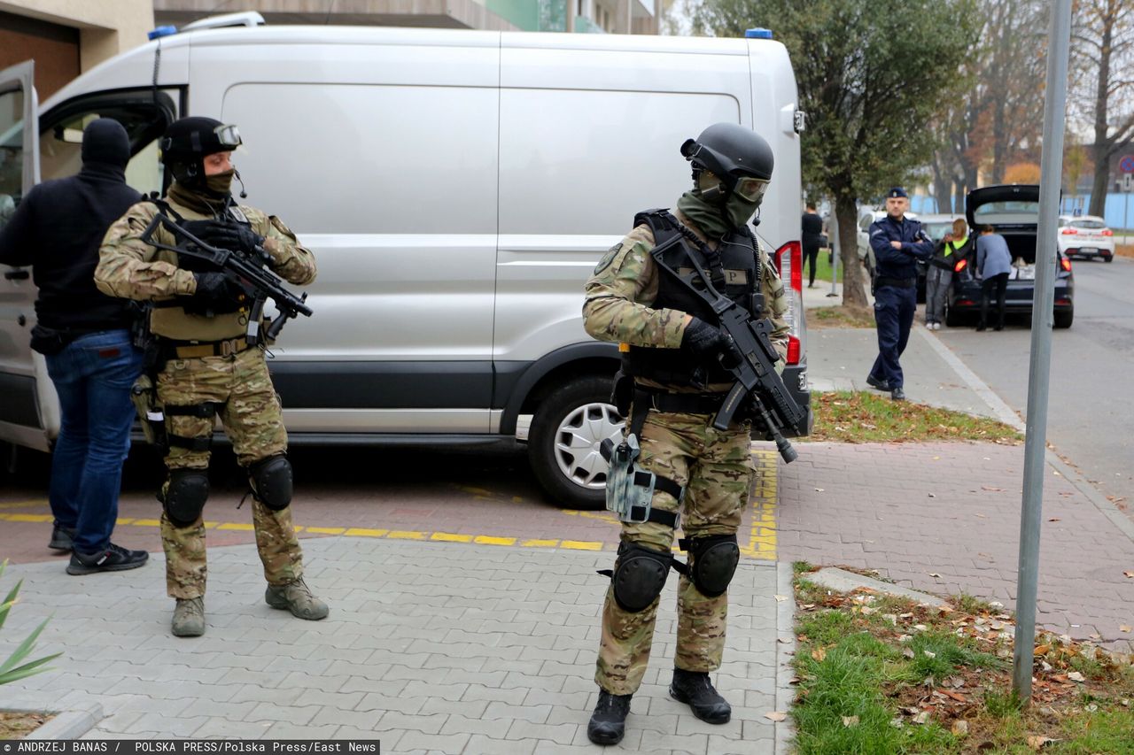 Wielka akcja policji w Olsztynie. Przedsiębiorcy zatrzymani