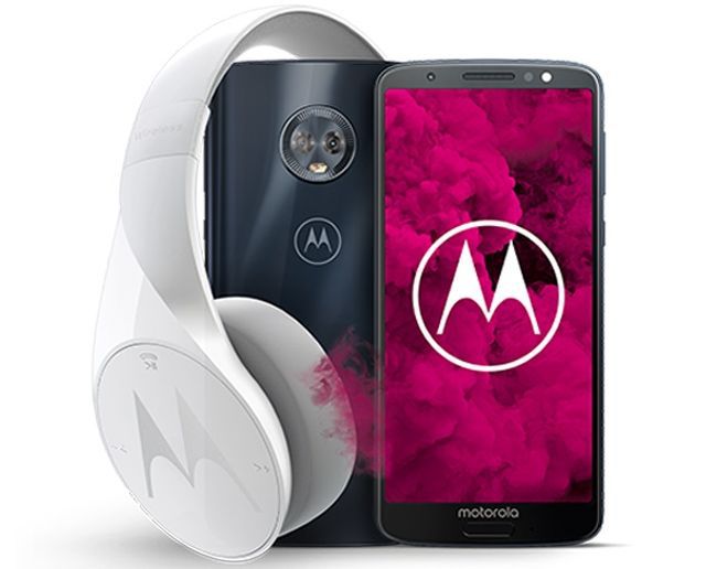 Motorola Moto G6 w przedsprzedaży ze słuchawkami Motorola Pulse Escape