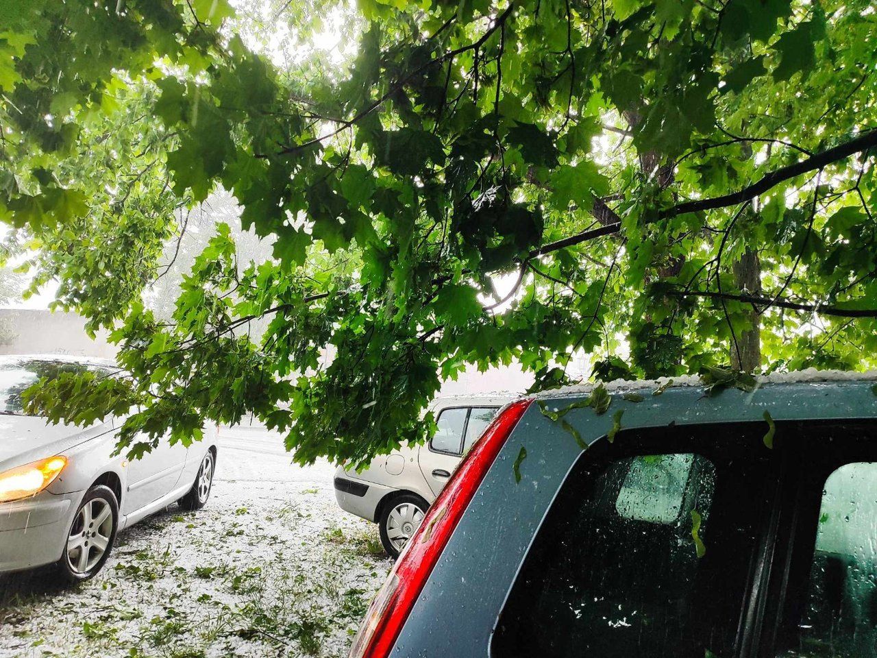 20.05.2024 Nawałnica przeszła przez Gniezno. Fot. Hanna Komorowska