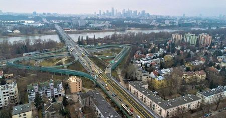 Nowy wiadukt Trasy Łazienkowskiej. Otworzą go na dniach