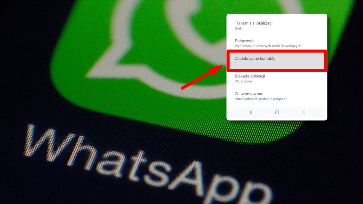 Jak zablokować kontakt w WhatsAppie?
