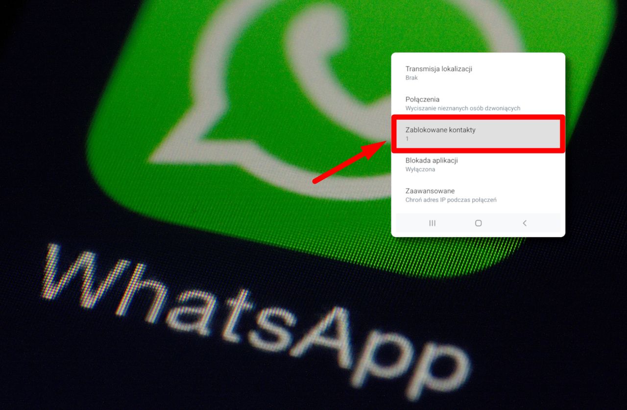 Jak zablokować kontakt w WhatsAppie?
