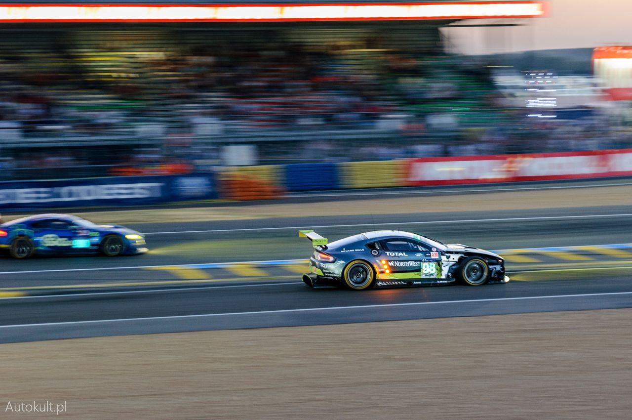 24 h Le Mans 2017 - uszkodzony Aston Martin