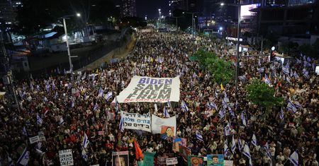 Tysiące ludzi na ulicach. Demonstracja w Tel Awiwie. Mają jasne żądanie