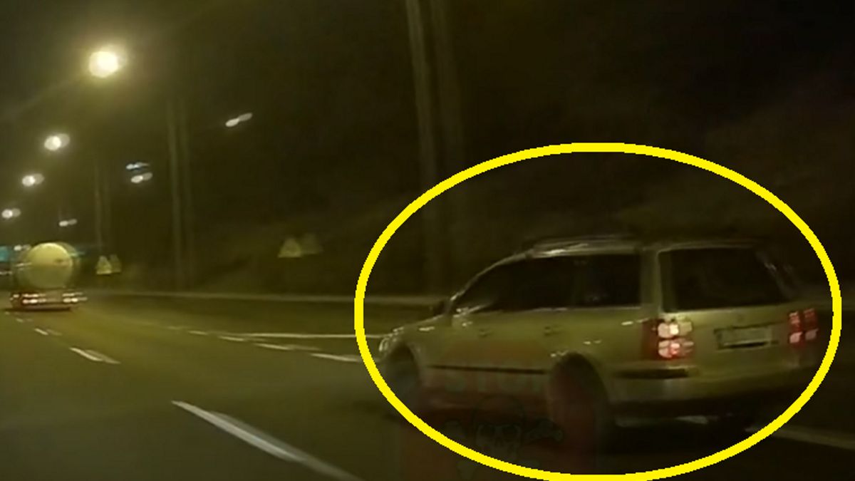 Kierowca passata generował spore zagrożenie dla innych