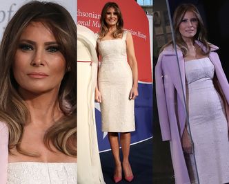 Hojna Melania oddaje suknię do muzeum