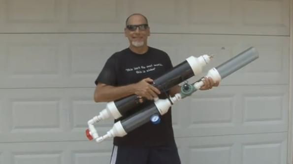 Miotacz koszulek domowej roboty [wideo] 1