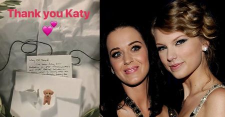 Katy Perry wysłała Taylor Swift GAŁĄZKĘ OLIWNĄ! Pogodziły się?