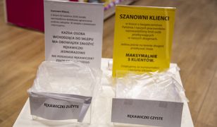 Koronawirus. Kwarantanna pracowników marketu w galerii handlowej w Białymstoku