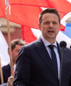 Zwrócił się do nieobecnego Trzaskowskiego. "Jest pan tchórzem"