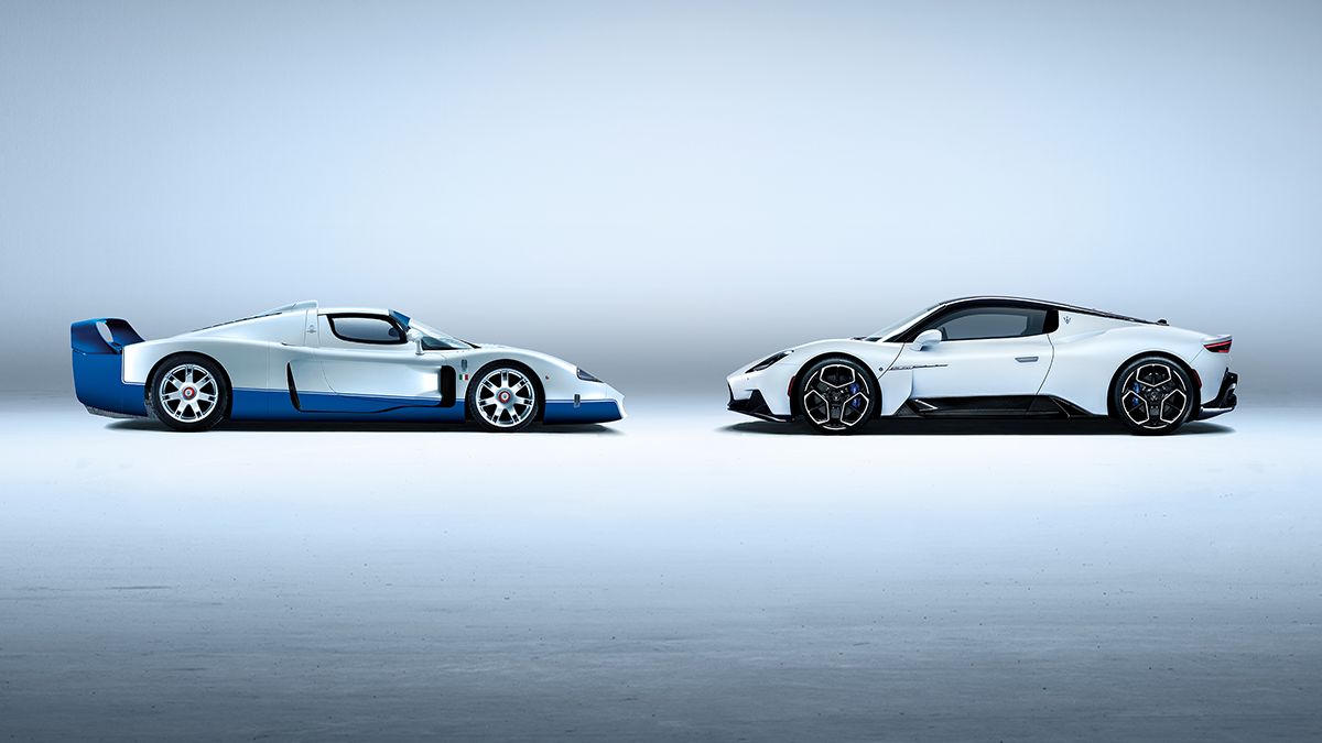 Maserati MC12 (2004) i MC20 (2020) (fot. Maserati)