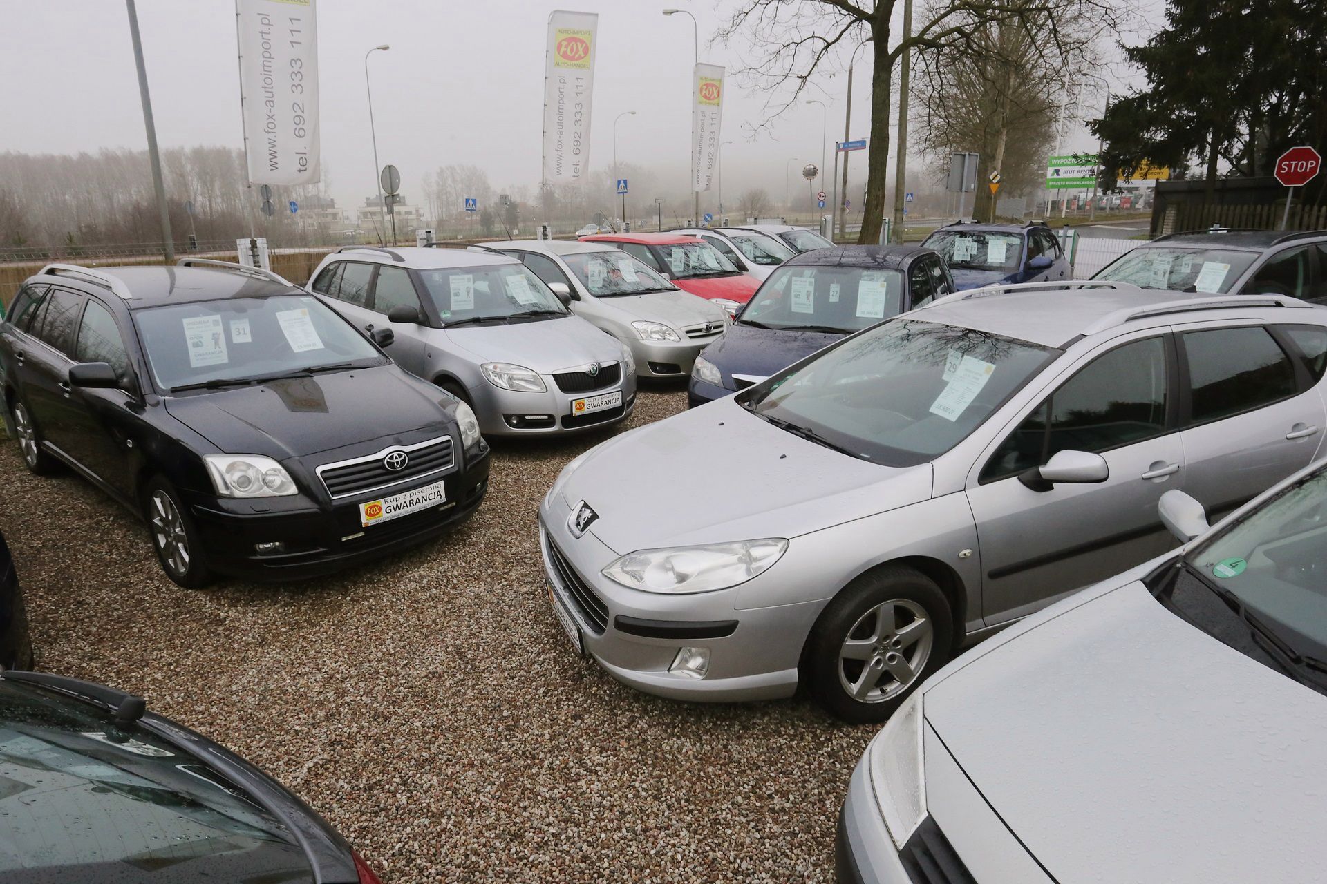 W takiej sytuacji jak ten są setki komisów na terenie całej Polski