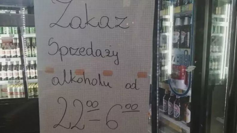 Zakazu sprzedaży alkoholu miałby obowiązywać w Koszalinie w godzinach od 22:00 do 6:00