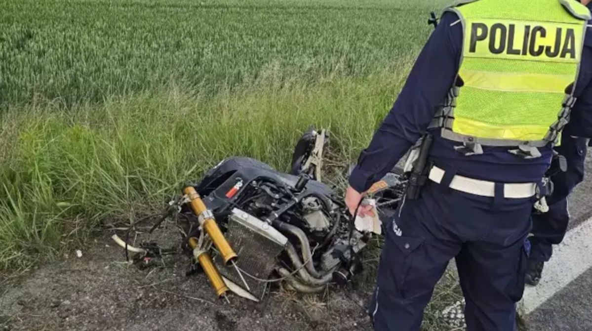 Śmiertelny wypadek na DK44 w Bieruniu. Nie żyje motocyklista