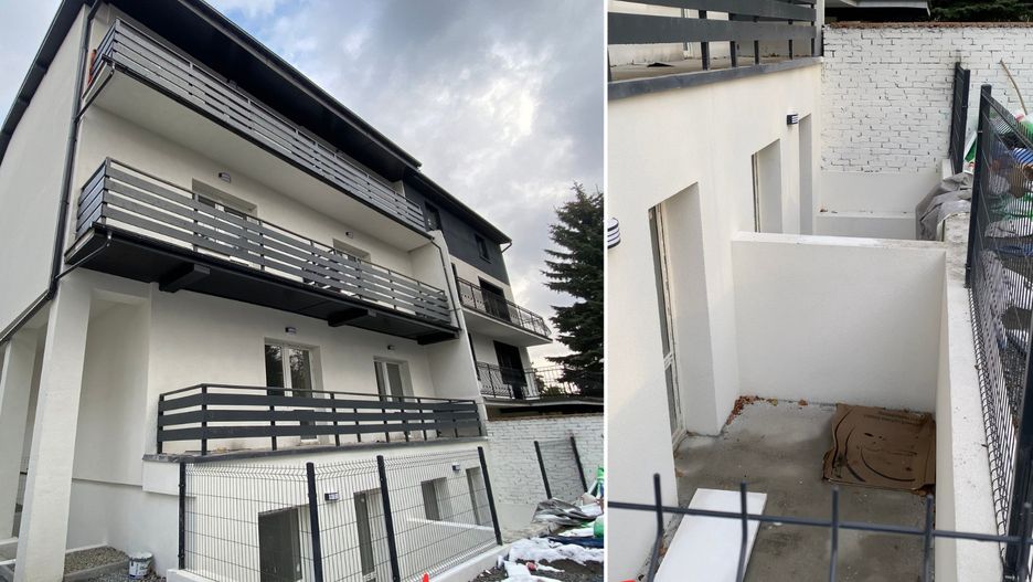 "Podziemny balkon" w Krakowie