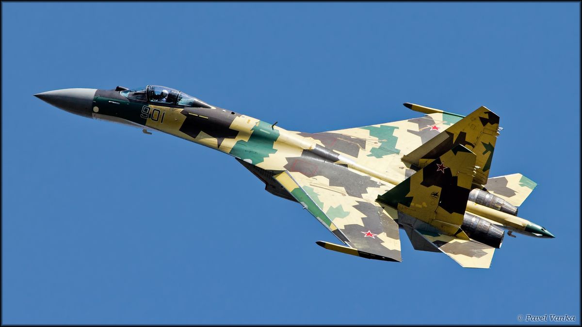 Su-35 (na zdjęciu) to trzon rosyjskiej floty bojowej