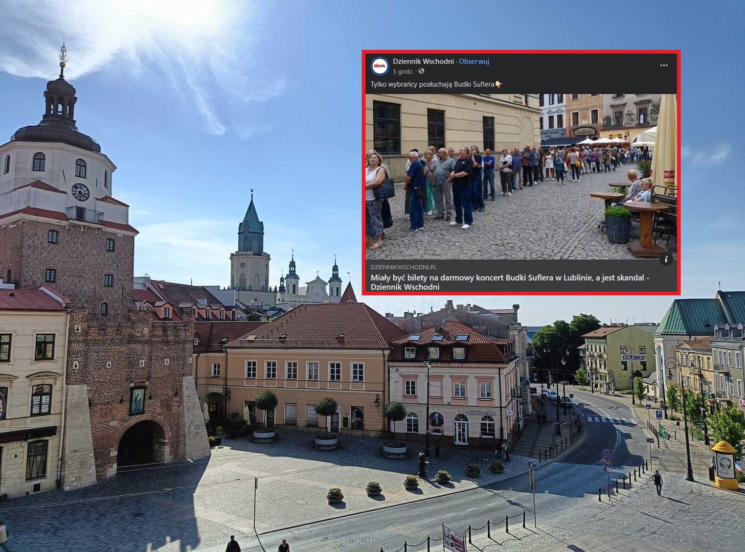 Czekali bezskutecznie na darmowe bilety. Skandal przed koncertem Budki Suflera