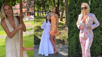Komunia czy czerwony dywan? Stylizacje gwiazd pod lupą Pudelka: dekolty, mini spódniczki i stanik na wierzchu (ZDJĘCIA)
