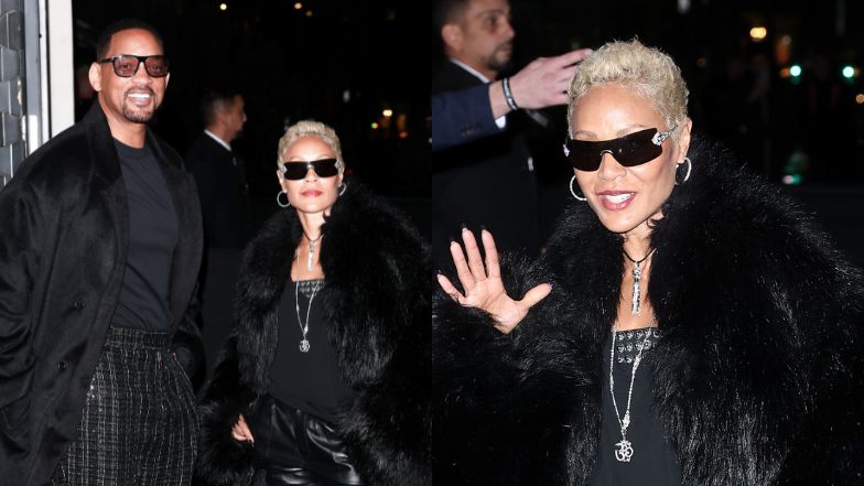 Will Smith i Jada Pinkett Smith wspierają syna na Fashion Weeku