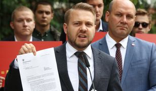 Pożar chemikaliów. Wiceminister zaskakuje: "Nie było zagrożenia"