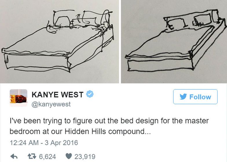 Internet kpi z Kanye Westa. Tak będą wyglądać jego meble dla IKEI?