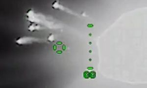 Nocne polowanie na drony. Ukraińcy pokazali nagranie