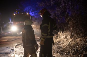 Pożar w Czechowicach-Dziedzicach. Strażacy walczą z ogniem