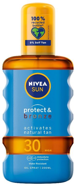 NIVEA SUN Protect&Bronze olejek aktywujący opaleniznę SPF 30
