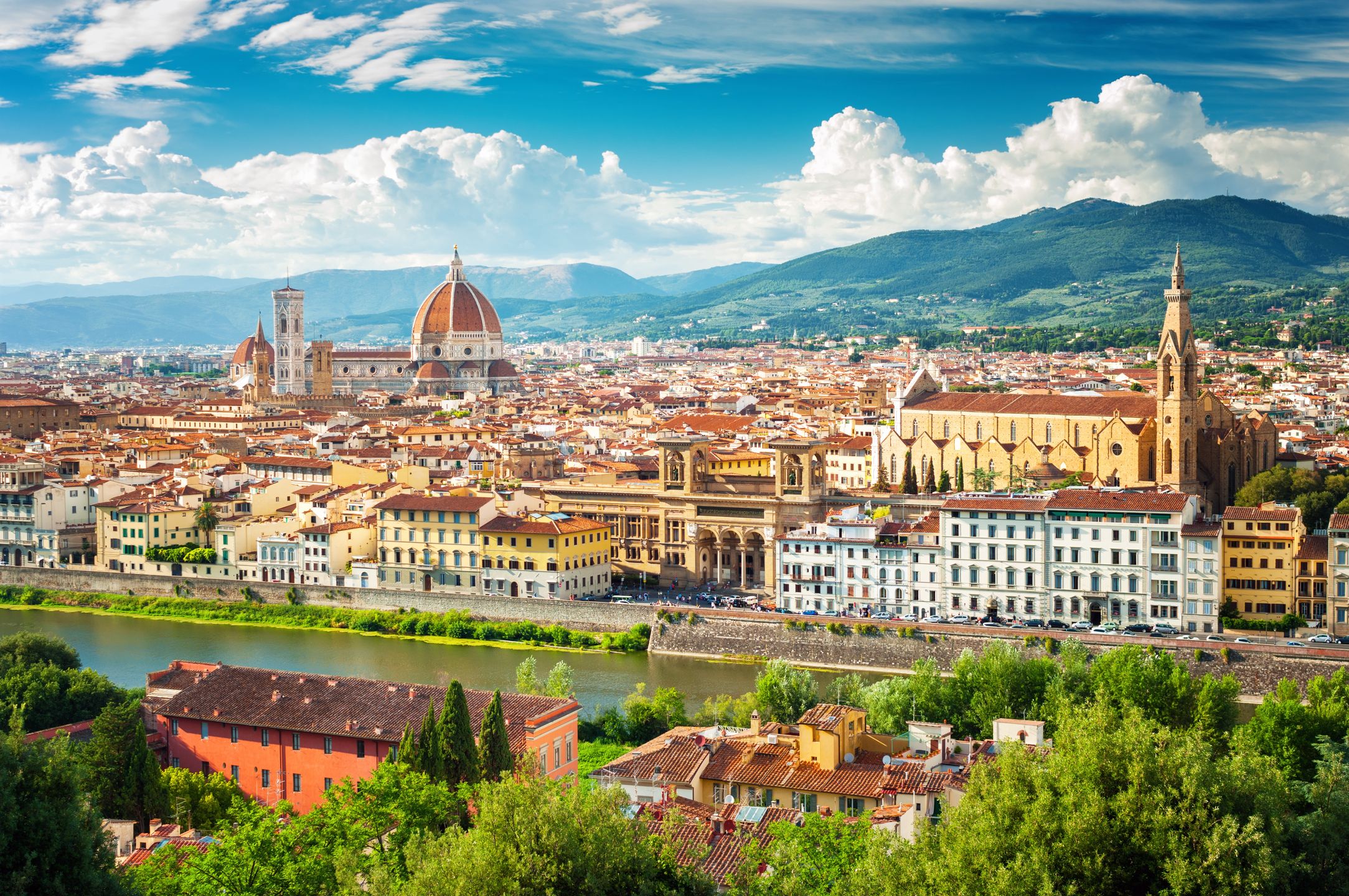 Florencja z lotu ptaka