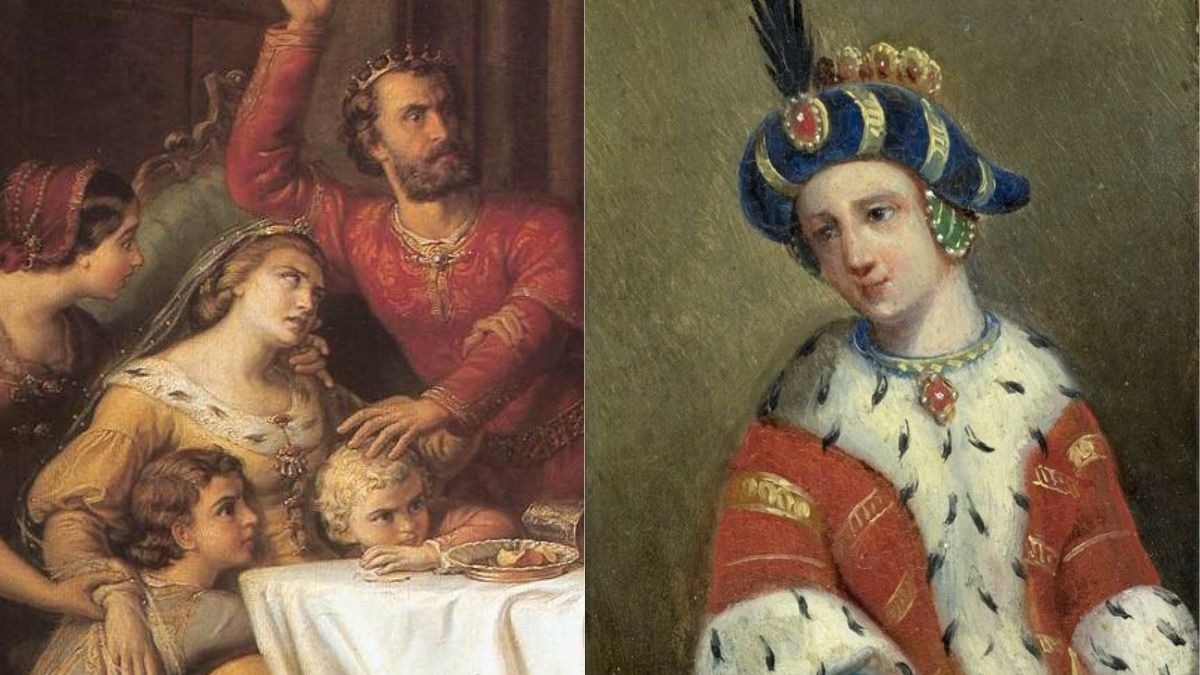 Elżbieta Łokietkówna i Zofia Holszańska