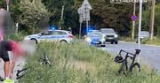 Warszawa: Pijany rowerzysta wjechał czołowo w innego rowerzystę na drodze