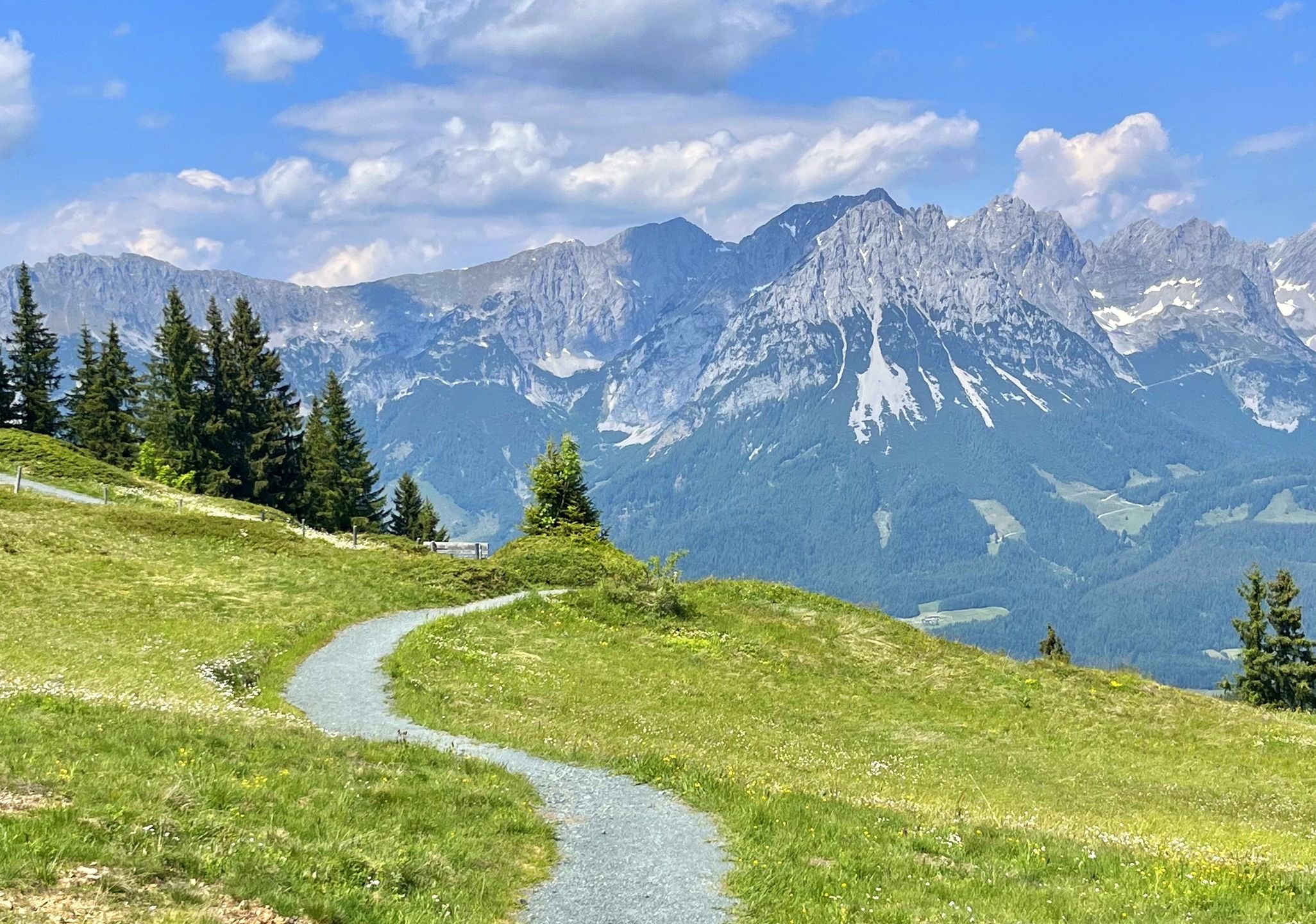 Szlaki w regionie Wilder Kaiser oferują wspaniałe widoki