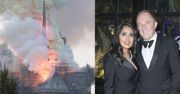 Pożar Notre Dame. Mąż Salmy Hayek przekaże 100 MILIONÓW euro na odbudowę katedry
