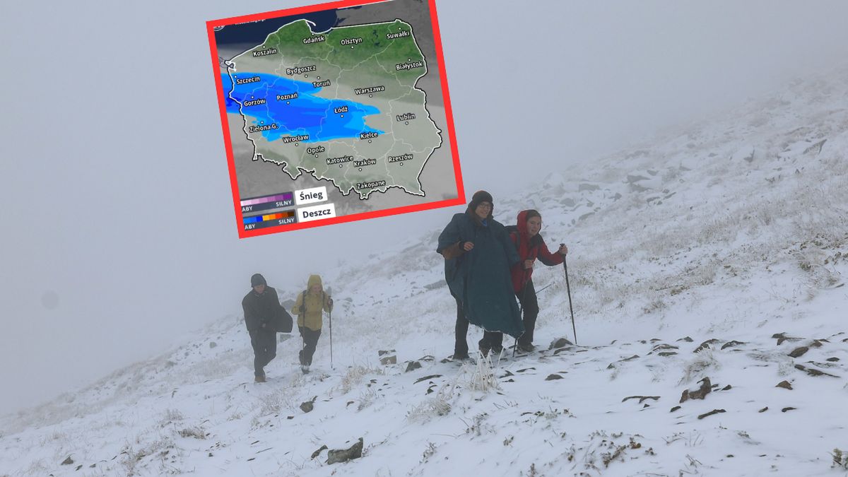 Do Polski zmierzają burze śnieżne