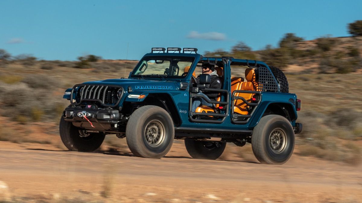 Hybrydowy Jeep Wrangler 4xe Departure Concept