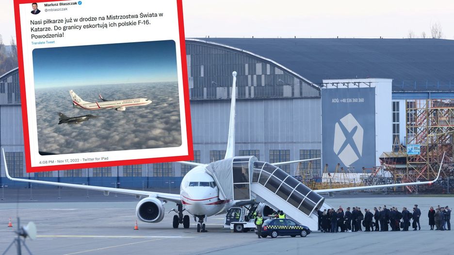 Polska reprezentacja poleciała do Kataru